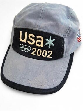 Vintage 2002 Roots Kids USA Team USA Cap